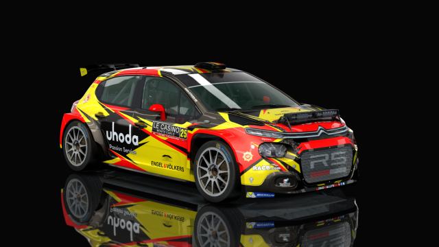 R5 Citroen C3 for Assetto Corsa