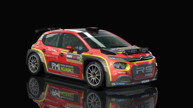 R5 Citroen C3 for Assetto Corsa