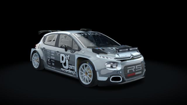 Citroen C3 R5 Track for Assetto Corsa