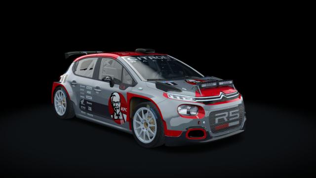 Citroen C3 R5 Track for Assetto Corsa