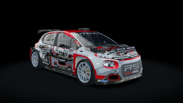 Citroen C3 R5 Track for Assetto Corsa