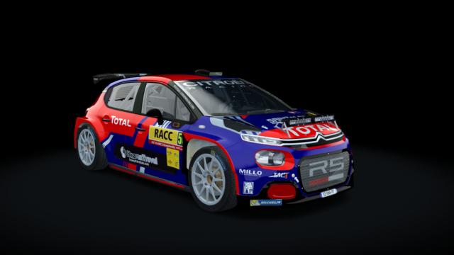 Citroen C3 R5 Track for Assetto Corsa