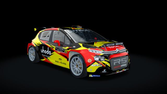 Citroen C3 R5 Track for Assetto Corsa