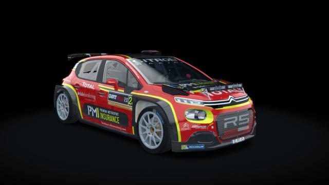 Citroen C3 R5 Track for Assetto Corsa