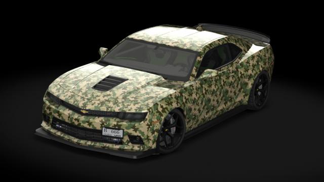 Chevrolet Camaro Z28 2015 Single Turbo | Redd Tuned for Assetto Corsa