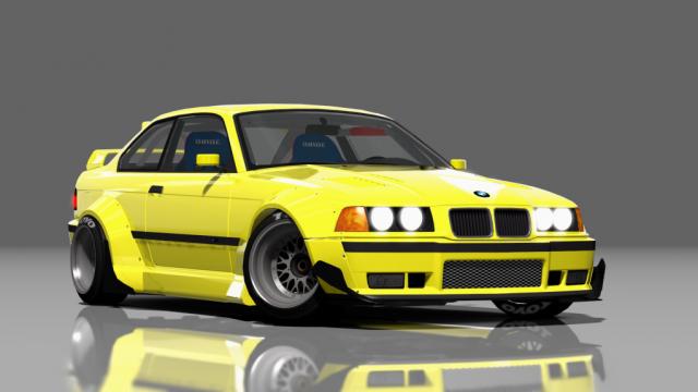 BMW E36 Rocket MadZ for Assetto Corsa