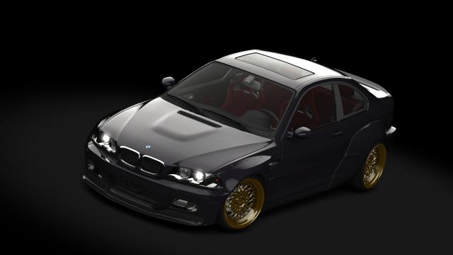 Overpass Visuals BMW M3 E46 Pandem Street for Assetto Corsa