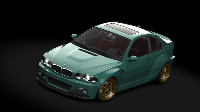 Overpass Visuals BMW M3 E46 Pandem Street for Assetto Corsa