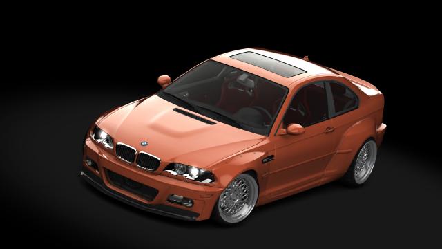 Overpass Visuals BMW M3 E46 Pandem Street for Assetto Corsa