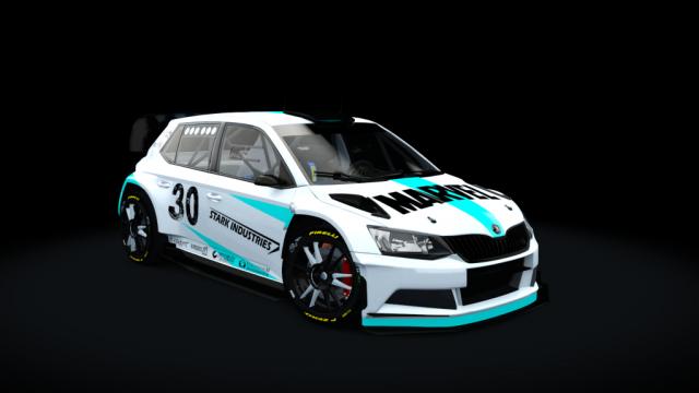 Skoda Fabia R5 DTRi Evo 2 for Assetto Corsa