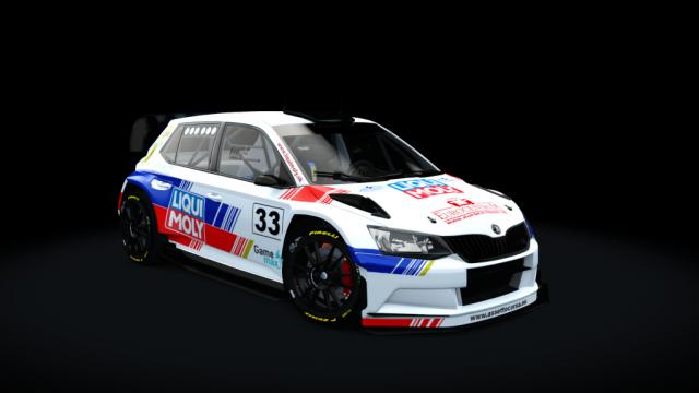 Skoda Fabia R5 DTRi Evo 2 for Assetto Corsa