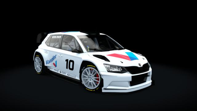 Skoda Fabia R5 DTRi Evo 2 for Assetto Corsa