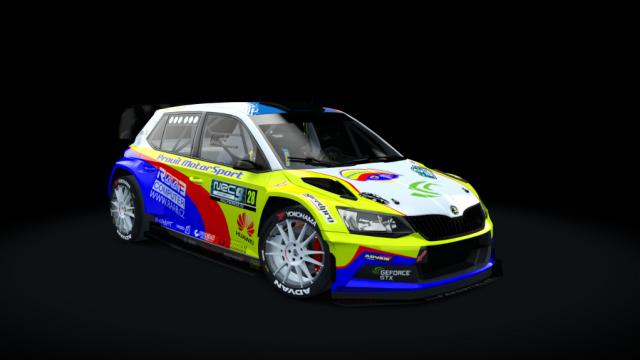 Skoda Fabia R5 DTRi Evo 2 for Assetto Corsa