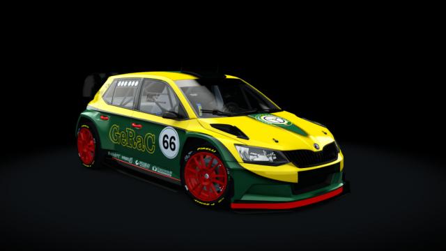 Skoda Fabia R5 DTRi Evo 2 for Assetto Corsa