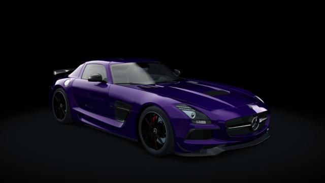 Mercedes-Benz SLS AMG Black Series для Assetto Corsa