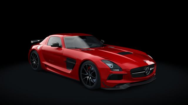 Mercedes-Benz SLS AMG Black Series для Assetto Corsa