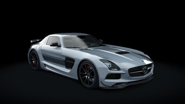 Mercedes-Benz SLS AMG Black Series для Assetto Corsa