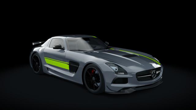 Mercedes-Benz SLS AMG Black Series для Assetto Corsa