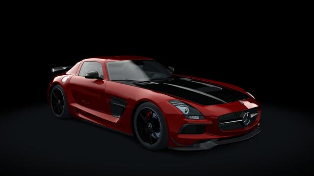 Mercedes-Benz SLS AMG Black Series для Assetto Corsa