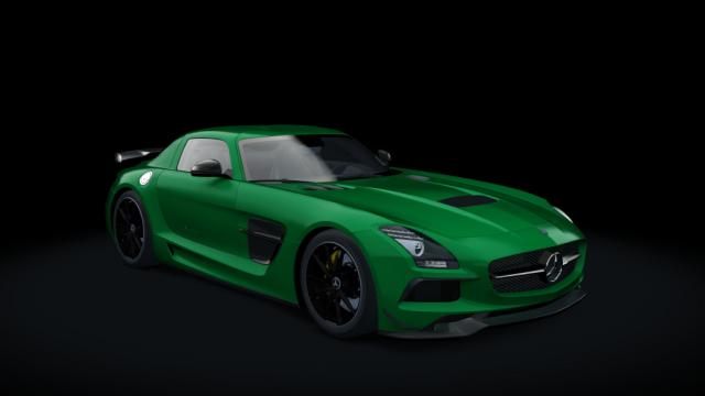 Mercedes-Benz SLS AMG Black Series для Assetto Corsa