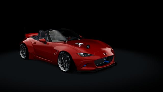 KNM Mazda MX5 Pandem 20B для Assetto Corsa