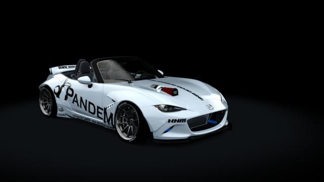 KNM Mazda MX5 Pandem 20B для Assetto Corsa