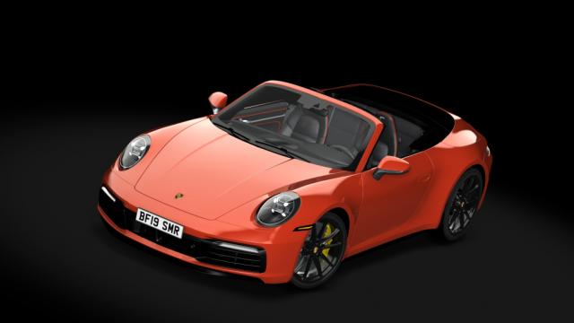 Porsche 992 4S Cabriolet 2020 для Assetto Corsa