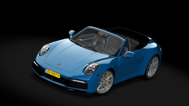 Porsche 992 4S Cabriolet 2020 для Assetto Corsa