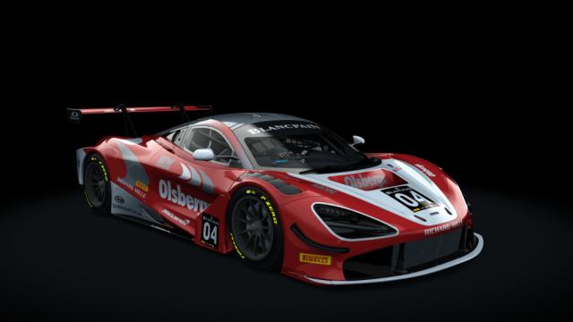 McLaren 720S GT3 для Assetto Corsa