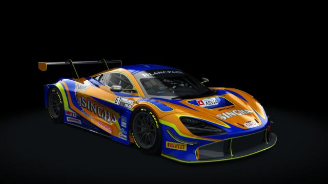 McLaren 720S GT3 для Assetto Corsa