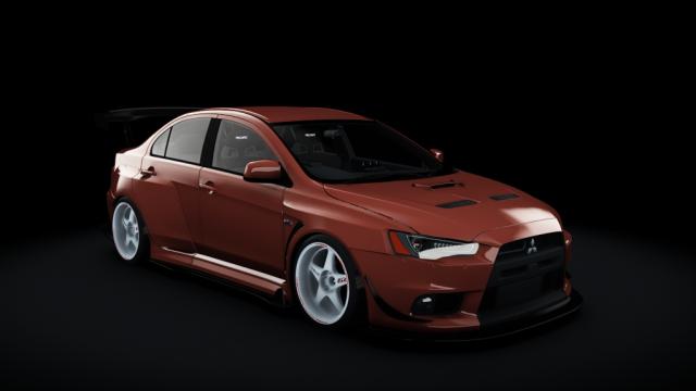 Mitsubishi Lancer Evolution X MR Street Fighter for Assetto Corsa