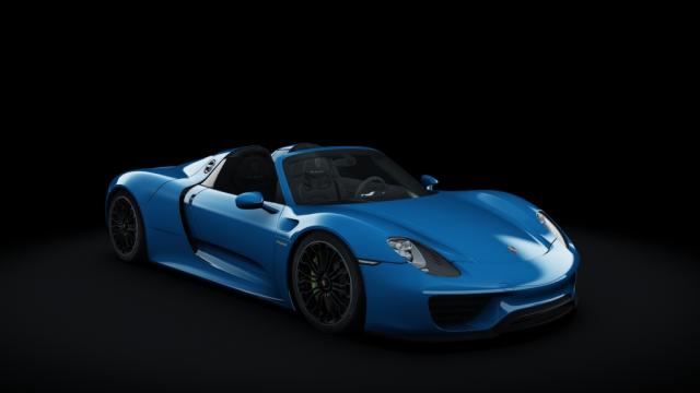 Porsche 918 Spyder roadster for Assetto Corsa