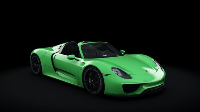 Porsche 918 Spyder roadster for Assetto Corsa