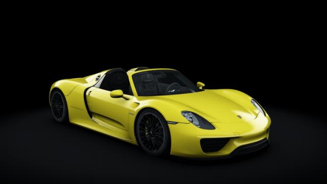 Porsche 918 Spyder roadster for Assetto Corsa