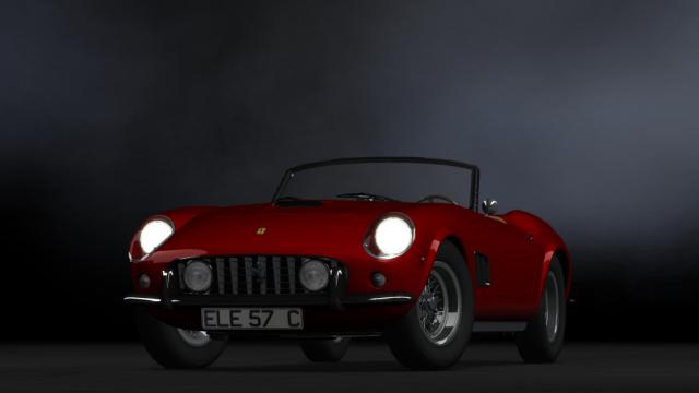 Ferrari 250 GT California Spider SWB for Assetto Corsa