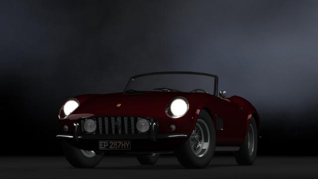 Ferrari 250 GT California Spider SWB for Assetto Corsa