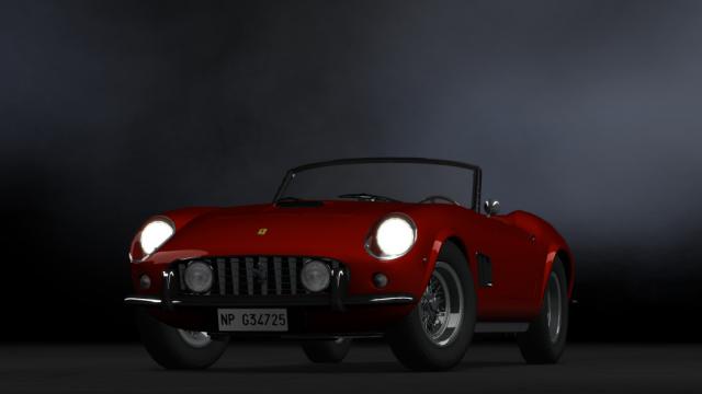 Ferrari 250 GT California Spider SWB for Assetto Corsa