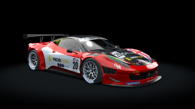 Ferrari 458 Italia GT3 2011 для Assetto Corsa