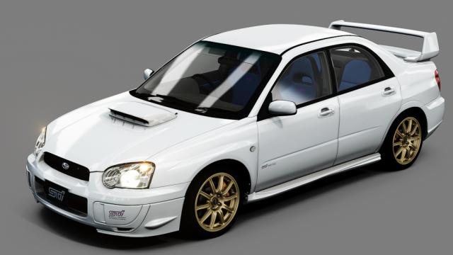 Subaru Impreza Sedan WRX STi (GDB-E)