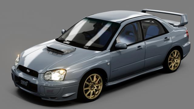 Subaru Impreza Sedan WRX STi (GDB-E) для Assetto Corsa