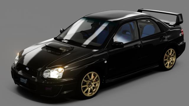 Subaru Impreza Sedan WRX STi (GDB-E) для Assetto Corsa