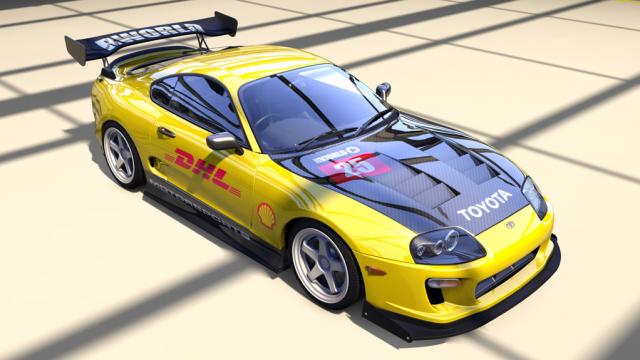 Toyota Supra Tuned Update для Assetto Corsa