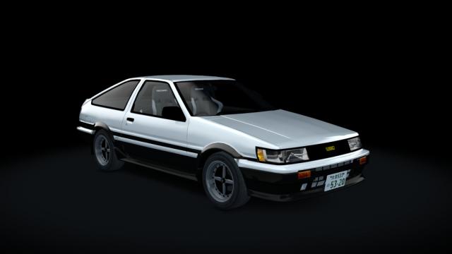 Toyota Corolla Levin GT-APEX Zenki Hatchback для Assetto Corsa