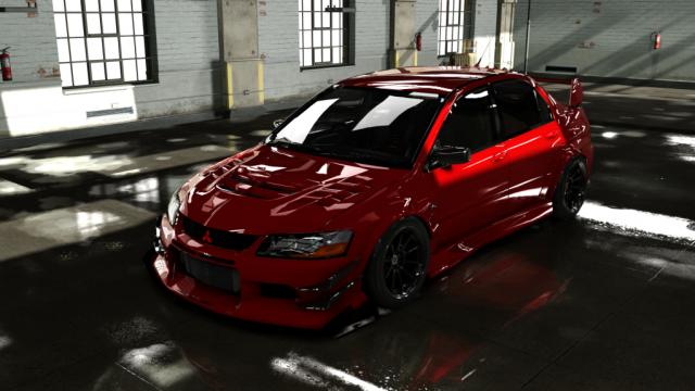 Mitsubishi Evo Hellspec для Assetto Corsa