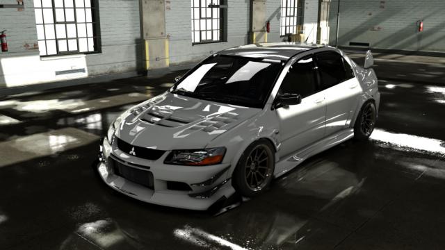 Mitsubishi Evo Hellspec для Assetto Corsa