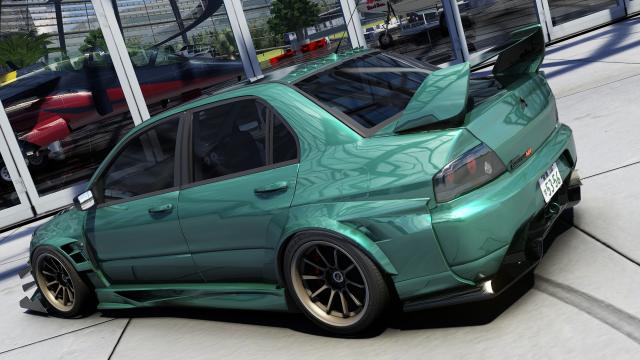Mitsubishi Evo Hellspec для Assetto Corsa