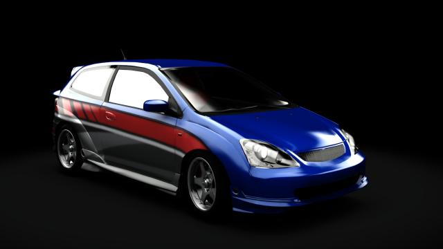 Honda «Wings West» Civic for Assetto Corsa