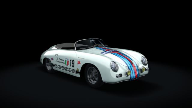 Porsche 356 A Speedster Race Car for Assetto Corsa