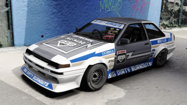 BDB Toyota AE86 Coupe для Assetto Corsa