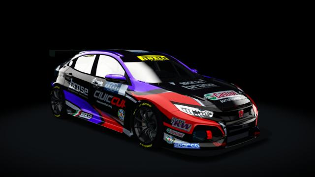 BTCC Honda Civic Type R FK8 for Assetto Corsa